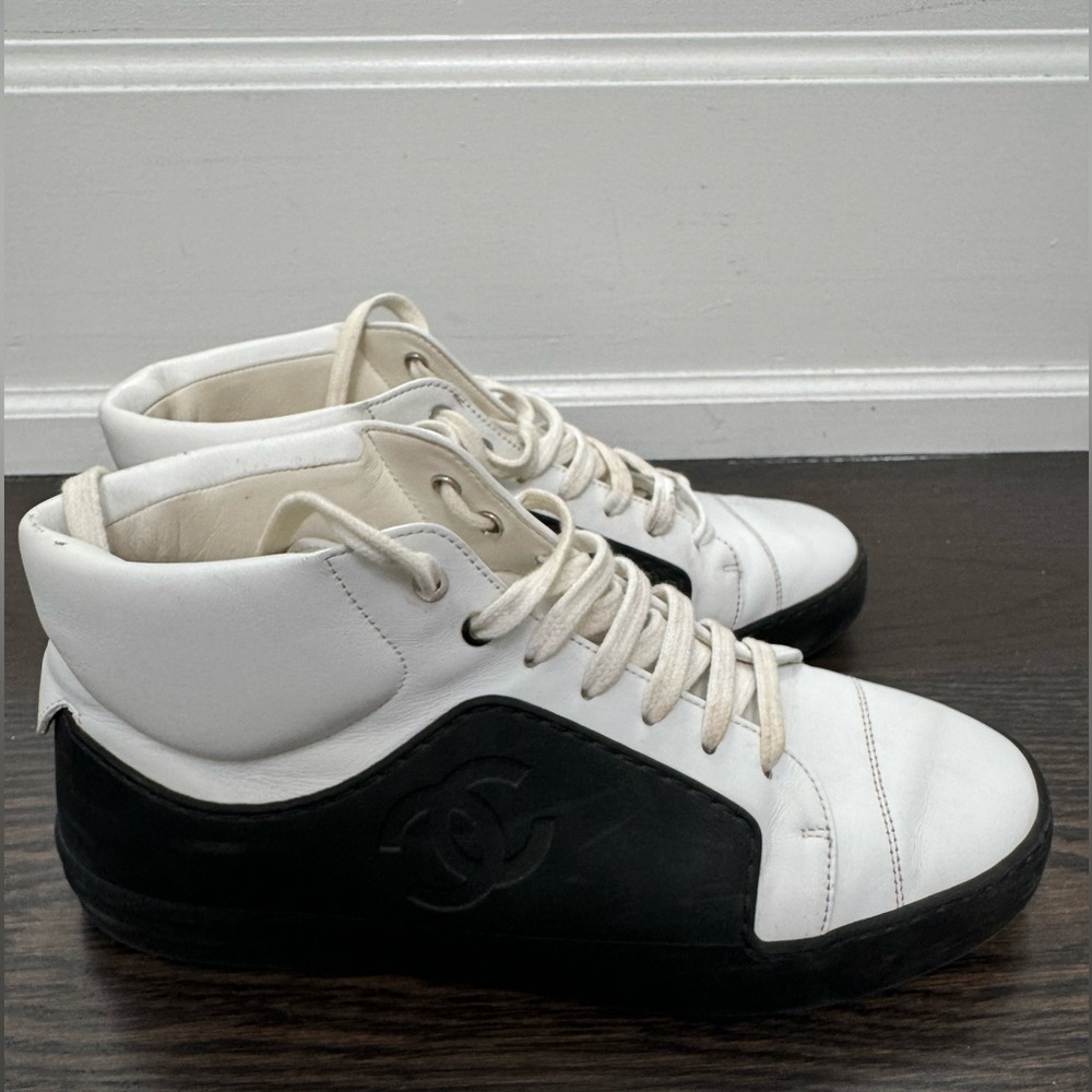 Chanel Leather Trainers